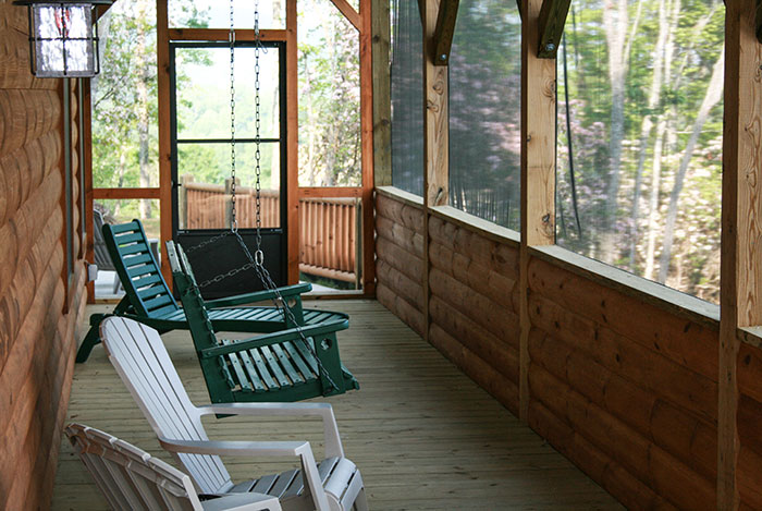 Hawks View - Lands Creek Log Cabins